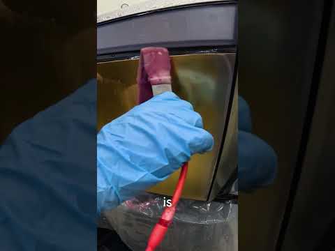 World's FIRST Gold Plated Cybertruck!