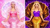 Two Mermaid Glow-Ups 🧜‍♀️✨ Day or Night? Who wins?