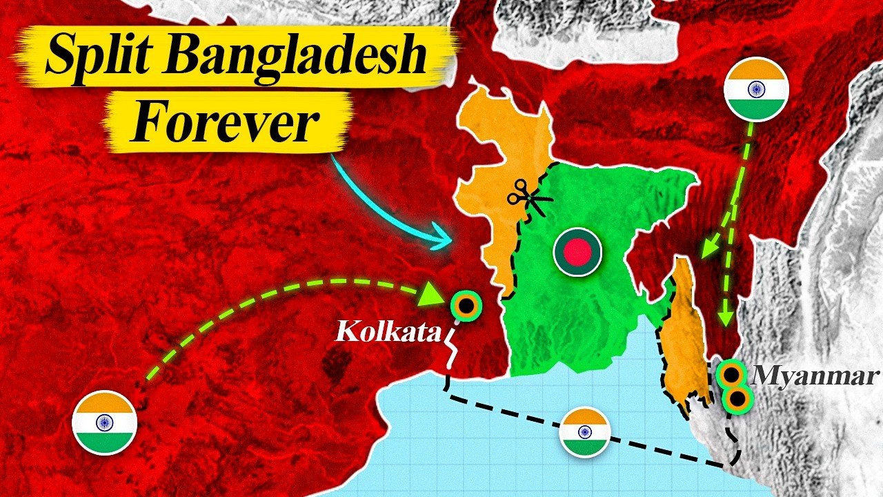 India's Billion Dollar Move Split Bangladesh into Multiple Parts