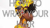Natural Hairstyles: Head Wrap Tutorial Part 2!