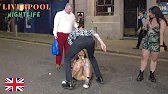 Crazy nightlife in Liverpool UK after midnight 2025