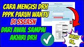 How to Complete the Part-Time DRH PPPK Form on SSCASN in Full