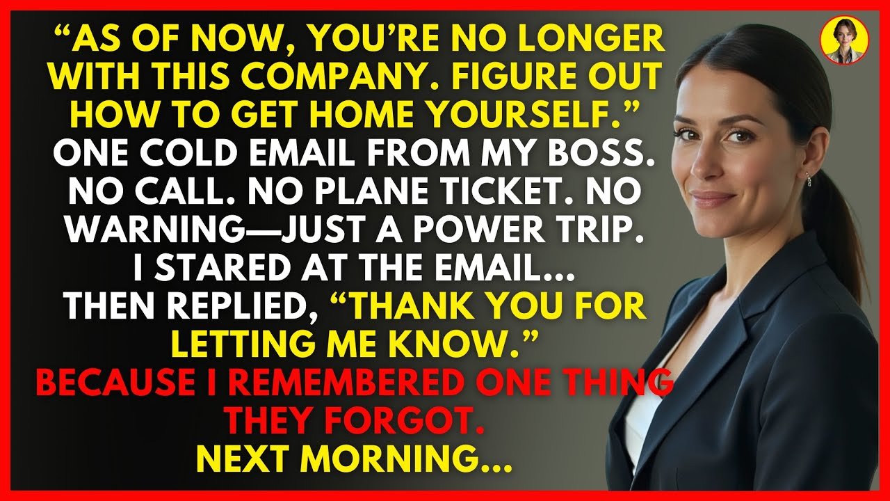 My Boss Fired Me—He Didn’t Realize What He Just Triggered.