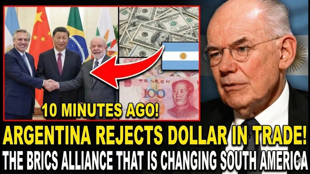 Argentina REJECTS the Dollar in Trade! The BR...