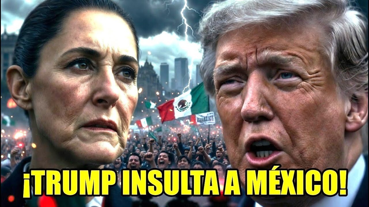 ¡CAOS EN CDMX! Feroces protestas: Trump elogia invasiones y golpea el orgullo de México.¡INDIGNANTE!