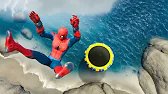 GTA 5 Ragdolls SPIDERMAN on Trampoline Jumps/Fails (Euphoria Physics) #322