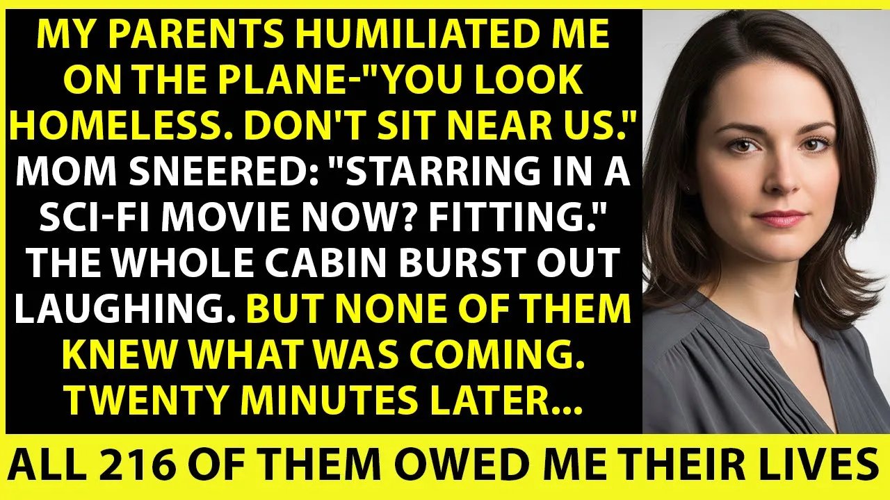 My Parents Mocked Me On The Plane—Everyone La...