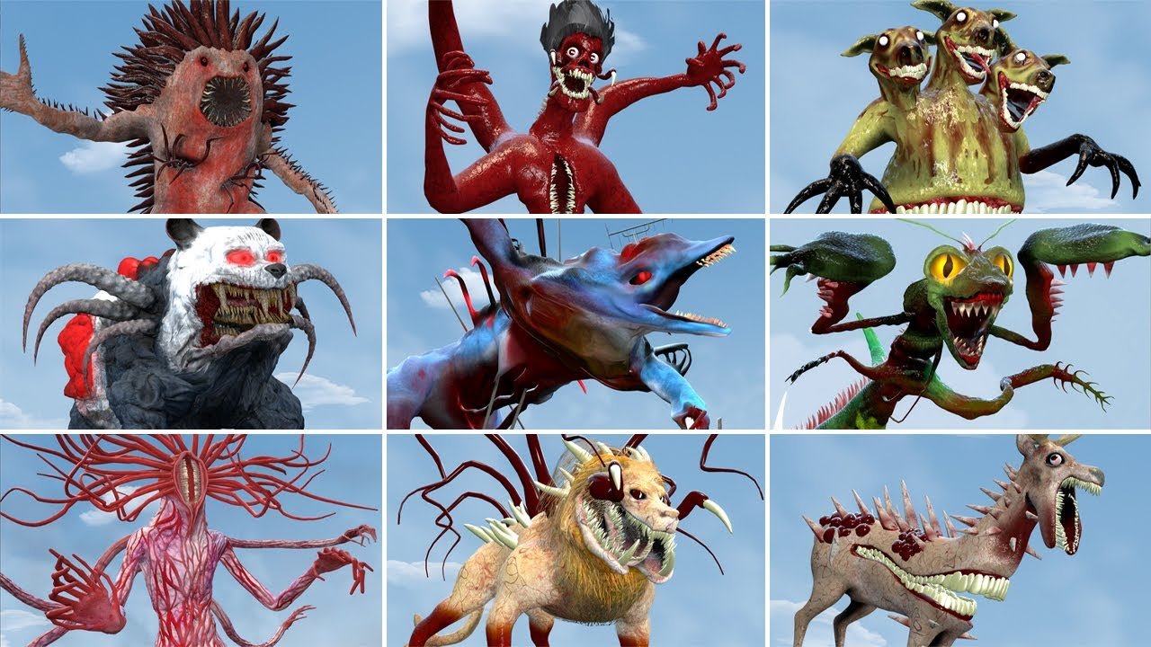 NORMAL VS PARASITED ANIMALS ZOOCHOSIS FAMILY ...