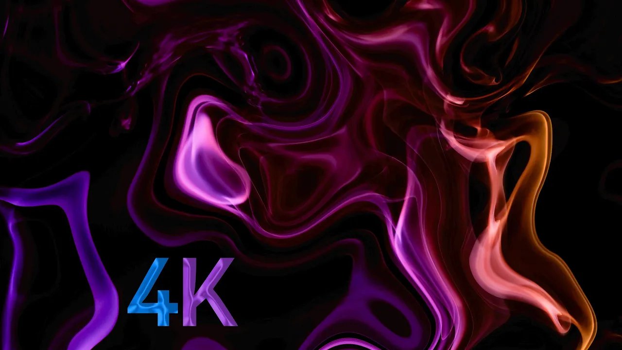 4K Hypnotic Pink and Blue Screensaver