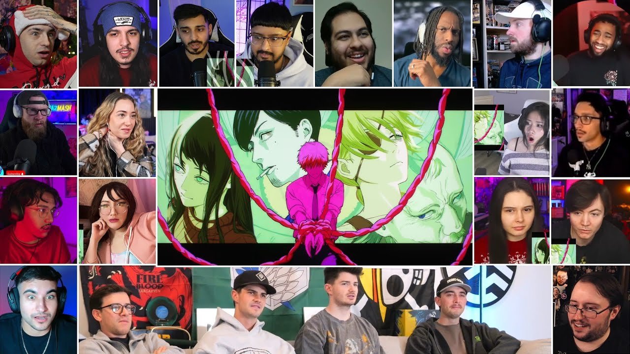 Chainsaw Man - SEASON 2 Assassins Arc - Official Teaser Trailer Reaction Mashup 『チェンソーマン 刺客篇』ティザーPV