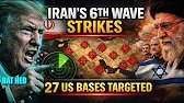 Iran Launches 6th Wave of Ballistic Strikes on Israel | 27 American Bases ‘On Target’