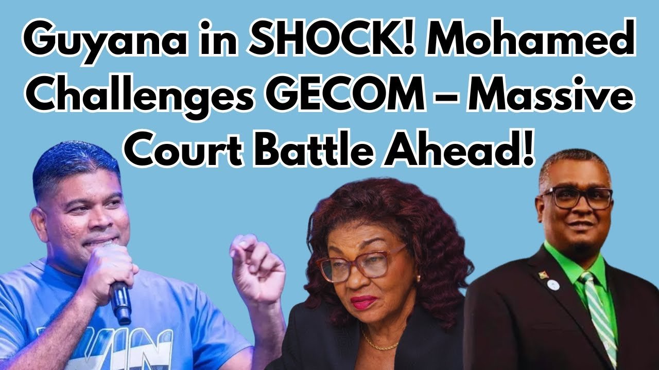 GECOM UNDER FIRE Mohamed Moves to TAKE CONTROL APNU in Full Panic Mode