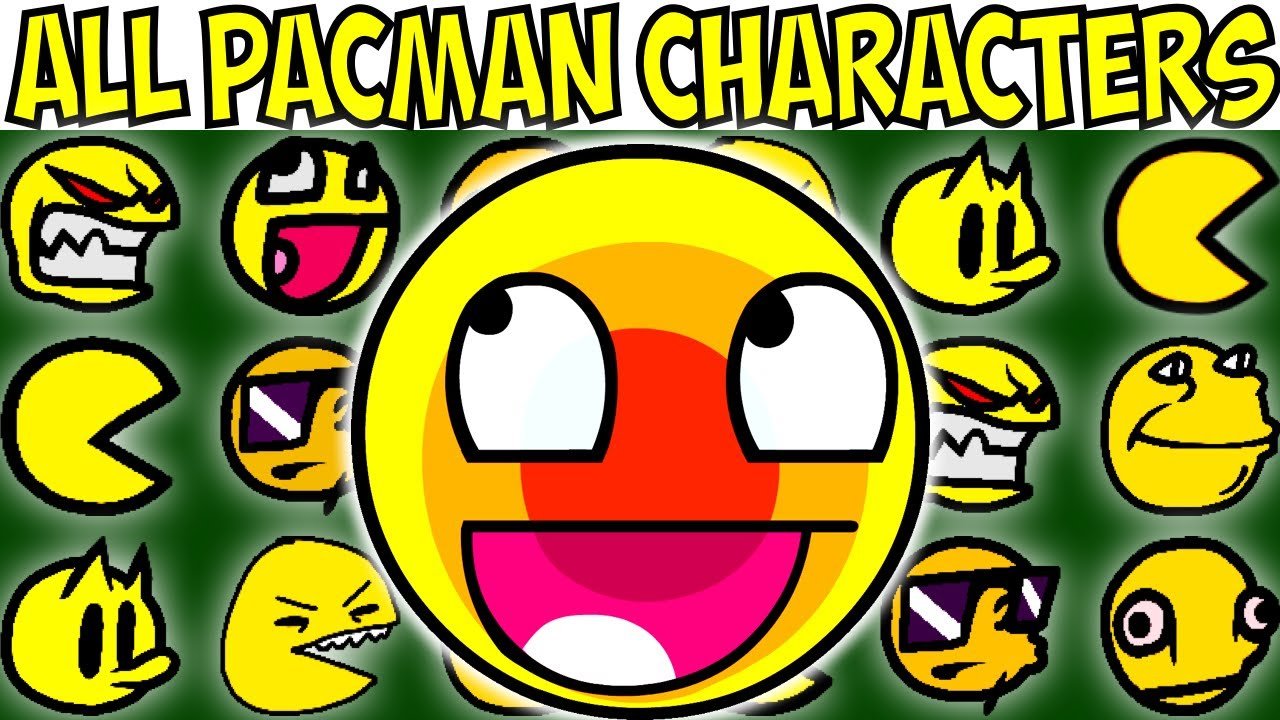 ALL PAC-MAN CHARACTERS | FNF Character Test | Gameplay VS Playground