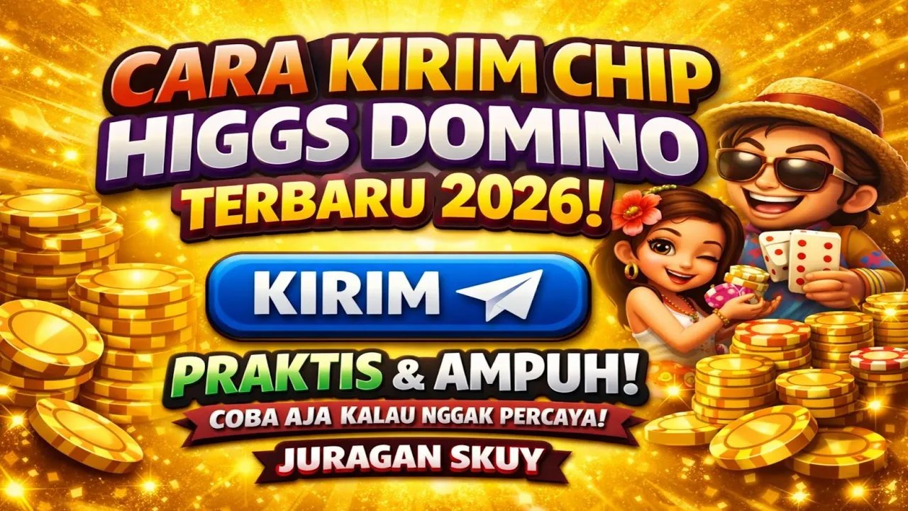 CARA KIRIM CHIP HIGGS DOMINO‼️ HIGGS DOMINO GLOBAL ADA TOMBOL KIRIM | APLIKASI DOMINO GLOBAL
