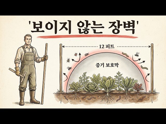 농약 그만 사세요! 막대기 하나로 하는 잊혀진 아미쉬 방법