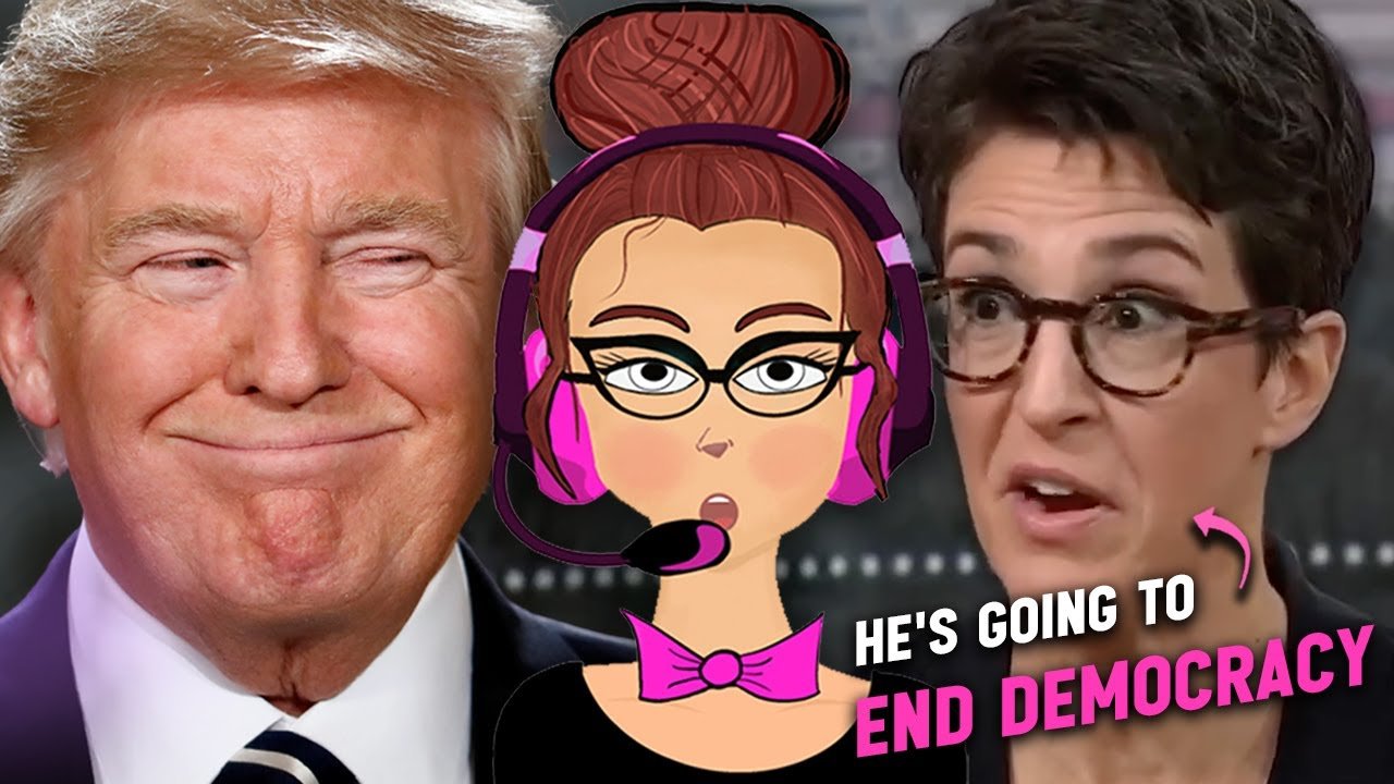 Rachel Maddow Thinks Trump is a Disney Supervillain REACTION