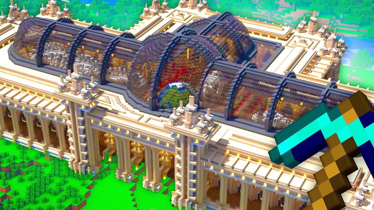 Ik Bouw Een GIGANTISCH MUSEUM In Minecraft Su...