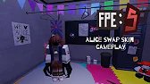 Roblox FPE:S Alice Swap skin gameplay!