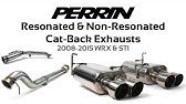 2015 STi Exhaust Comparison - Resonated vs Non-Resonated