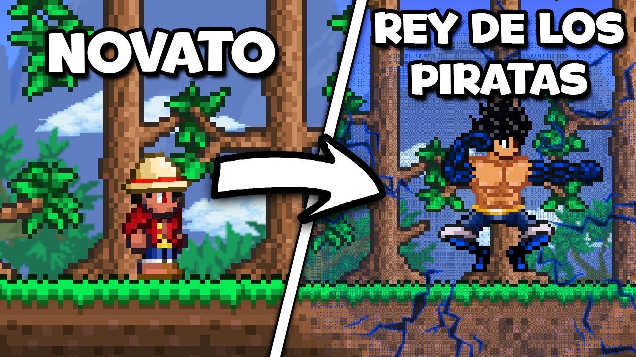 TERRARIA PERO SOY LUFFY