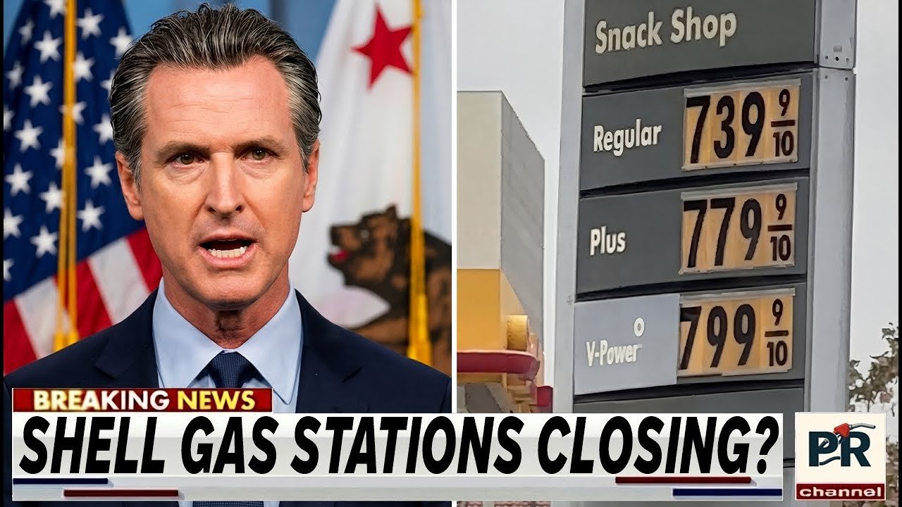 Governor Of California PANICS After Shell Gas Stations Begin Closing!