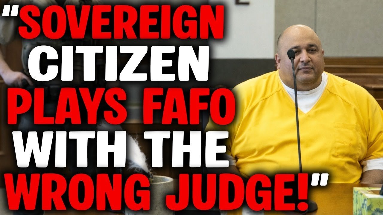 Sovereign Citizen Pushes the WRONG Judge... Thrown Straight in JAIL | SovCit FAIL