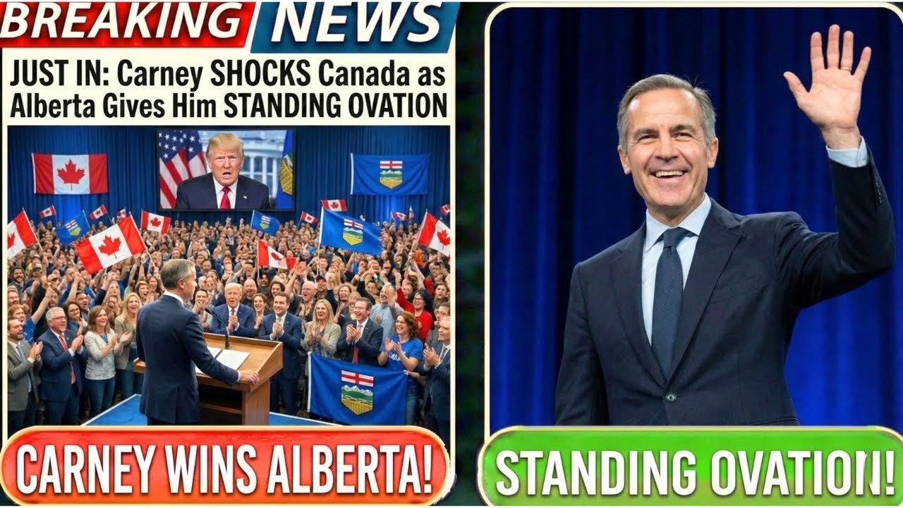 JUST IN: Carney Gets 2 STANDING OVATIONS in Calgary - Alberta FINALLY Accepts a Liberal PM