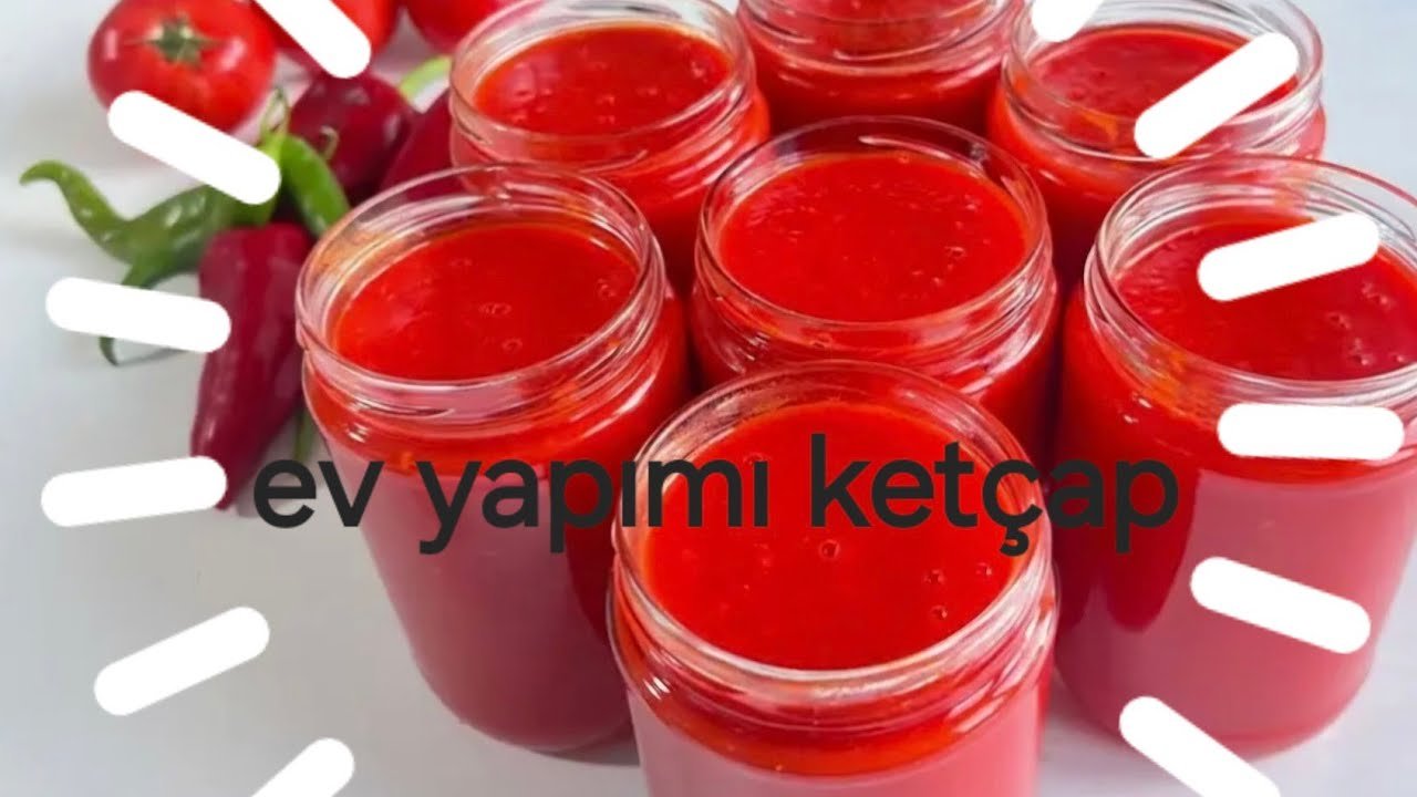 Ketçap yapımı /evde ketçap nasıl yapılır#ketç...