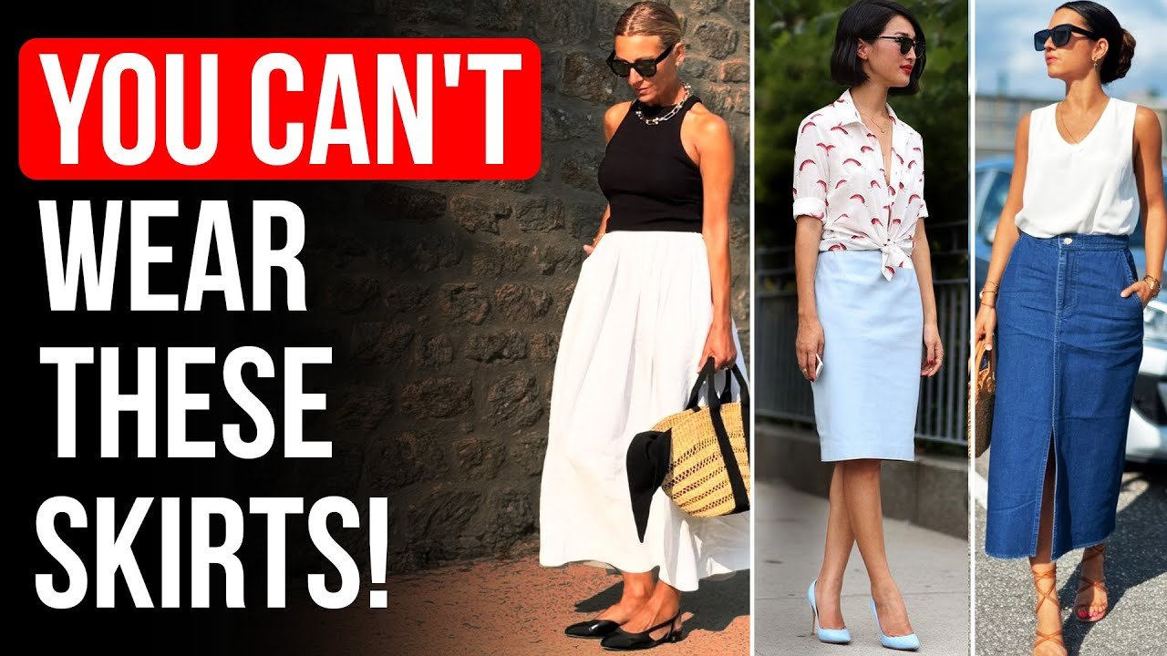 How To Look Elegant By Avoiding These 6 Summer Skirts After 50.