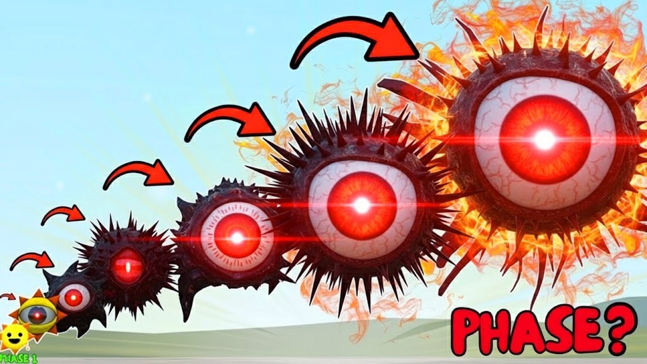 Evolution of Mr. Sun Sprunki in Garry’s Mod Gameplay