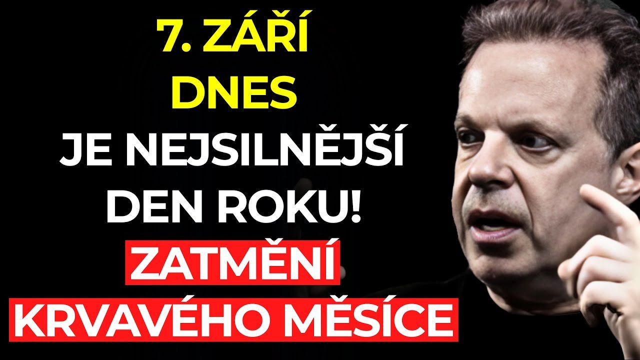 Dnes v noci, 7. září, bude Zatmění Krvavého Měsíce nejsilnější nocí roku! | Dr. Joe Dispenza