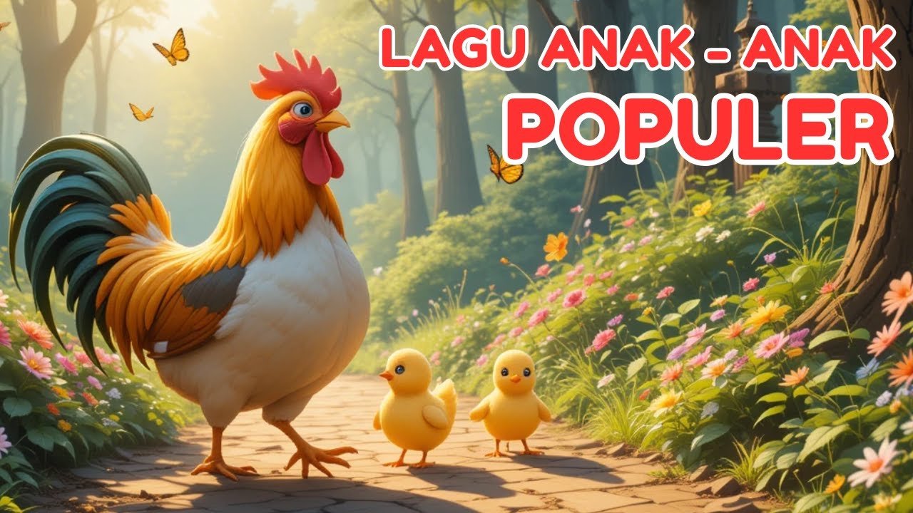 Cicak Cicak di Dinding - Pok Ame Ame - Lagu Anak Super Seru! Belajar dan Bermain dengan Asyik!