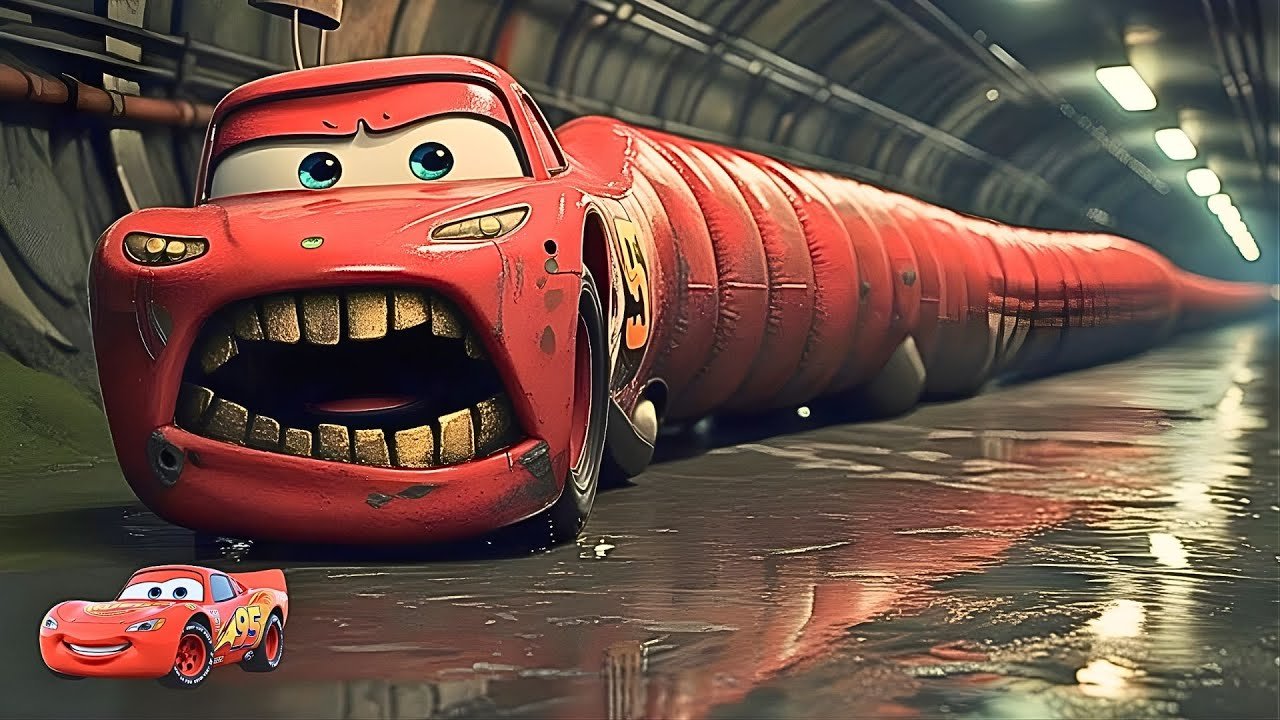 ScottishFold How to Save Lightning McQueen from Turning into a Giant Snake – Transformation Story
