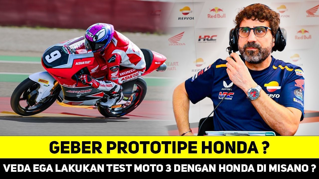 LANGSUNG LAKUKAN TEST MOTO 3❓VEDA EGA JALANI ...