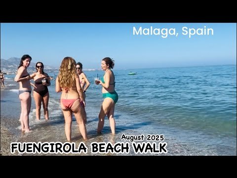 Fuengirola Beach Walk, August 2025 (Málaga, Spain)