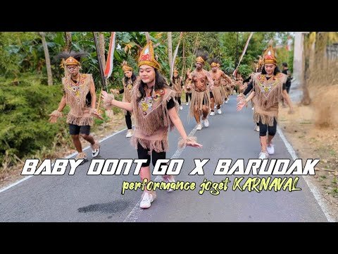 JOGET KARNAVAL "BABY DON'T GO" gampingan gank!! team joget karnaval ds bakung
