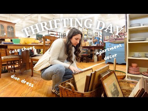 Come Thrifting With Me And My Mom | Brunswick waterfront flea market