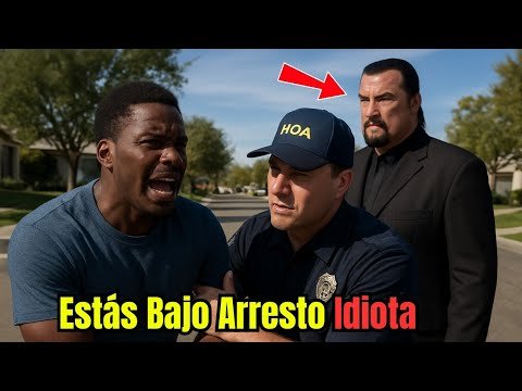 Black man cornered by fake HOA cops—Steven Seagal appears and changes the game