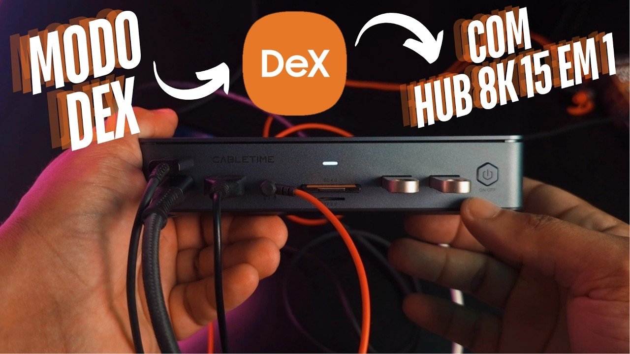 MONSTROUS 15-PORT 8K HUB COM DEX MODE - CABLETIME