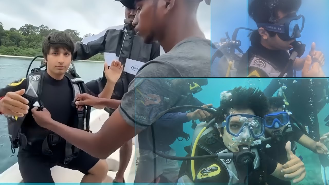 Pani main driving 🤿 sourav joshi vlogs