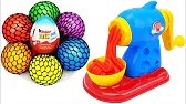 Satisfying Video l How to make Rainbow Noddles with Stress Balls & Nail Polish Cutting ASMR