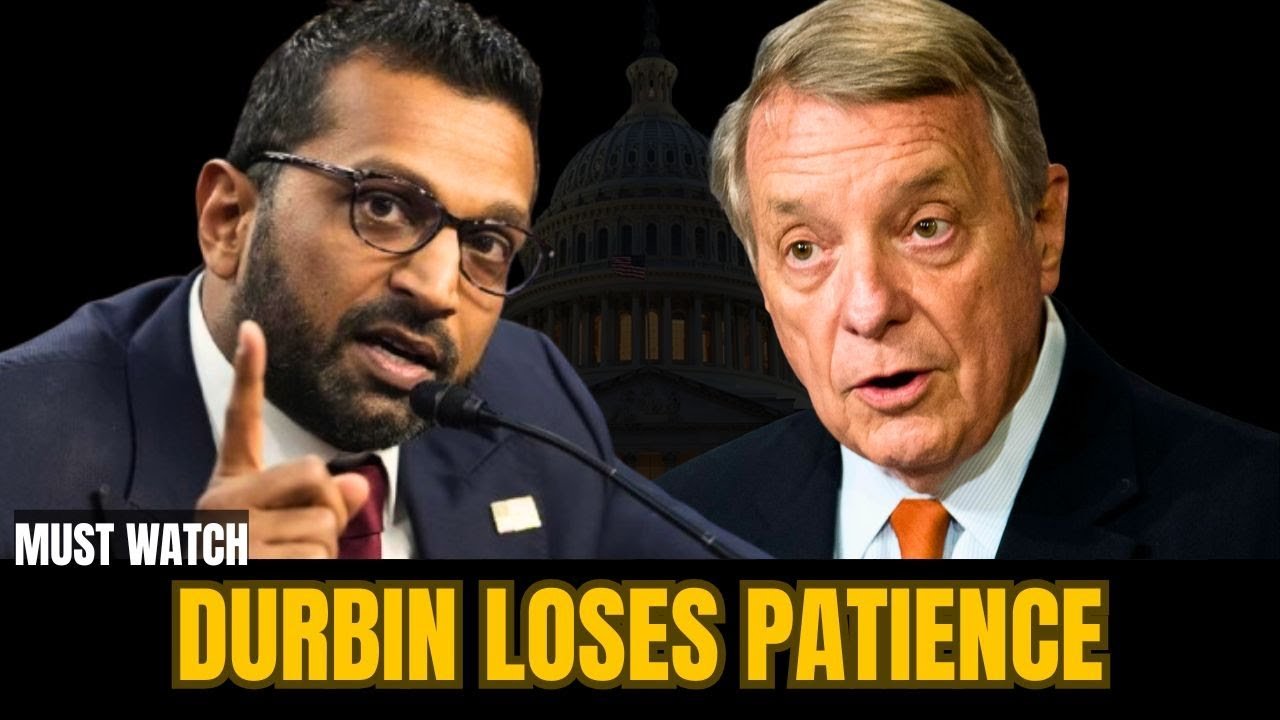 Dick Durbin, Kash Patel Collide in Explosive Senate Hearing Confrontation
