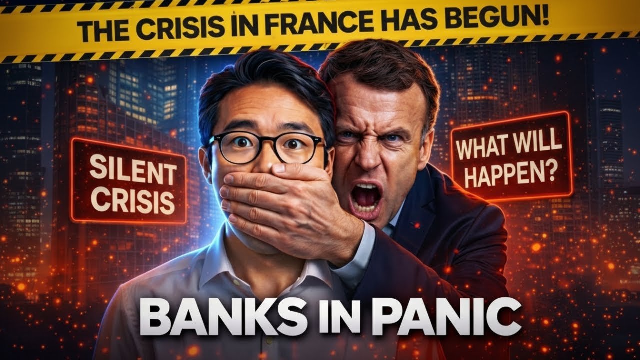 The French banking system is in crisis - Europe is collapsing