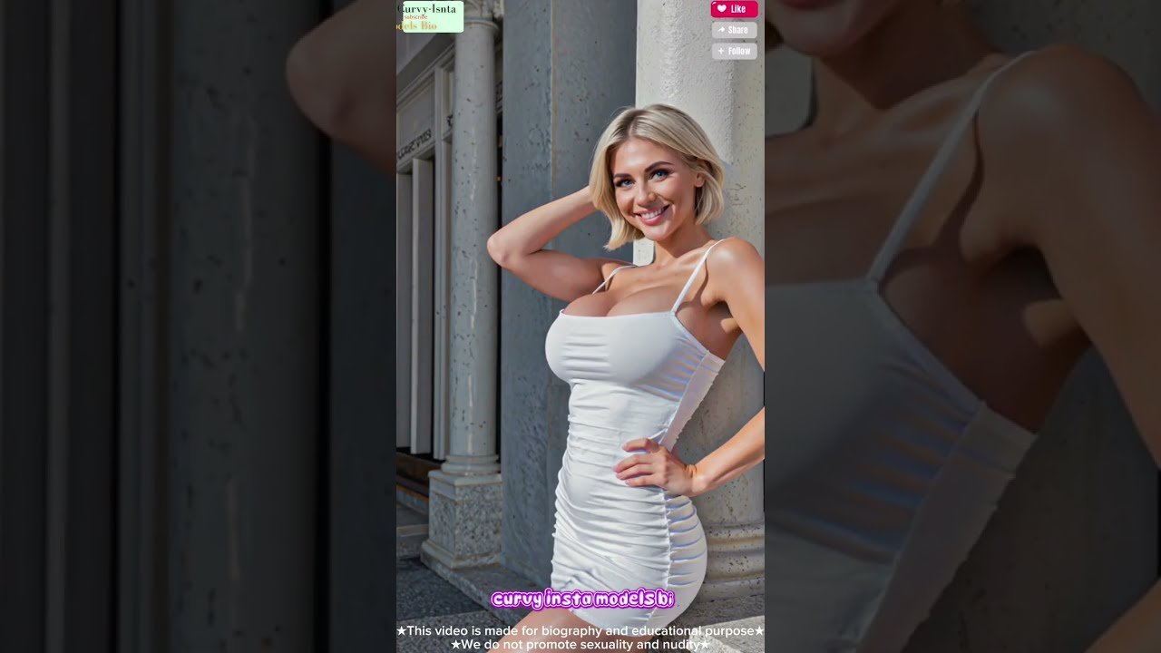 [4K] Curvy Instagram Model ✅ Natalie Contour | Body Positivity Wiki & Biography |