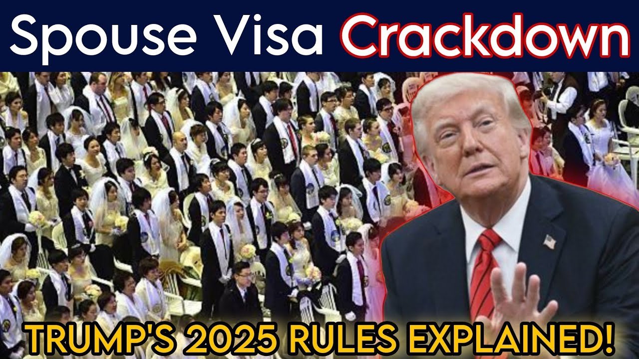 BREAKING: Trump's New Rules for U.S. Marriage Green Cards (2025 Immigration Update)