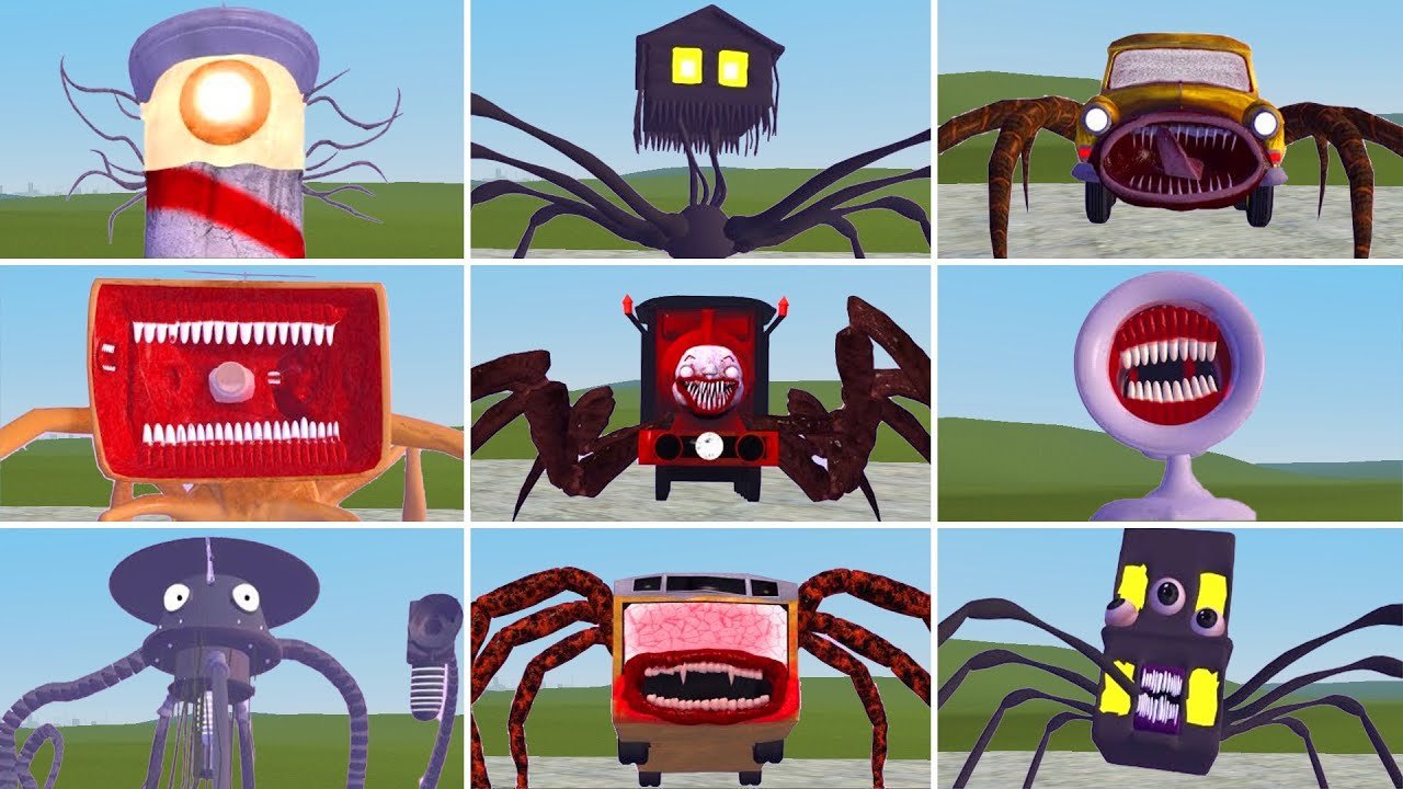 LIGHTHOUSE, MEGAHORN, BUS EATER, CHOO CHOO CH...