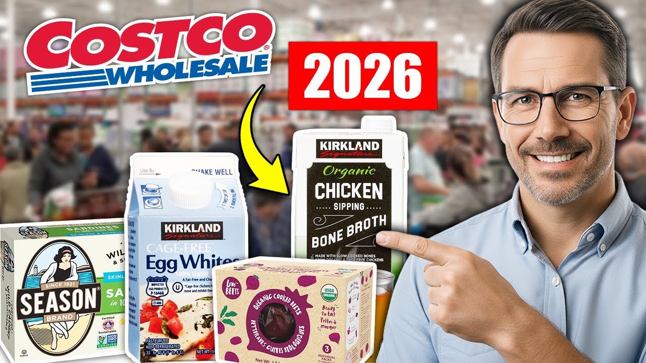 The 10 Healthiest Foods at COSTCO You MUST Bu...
