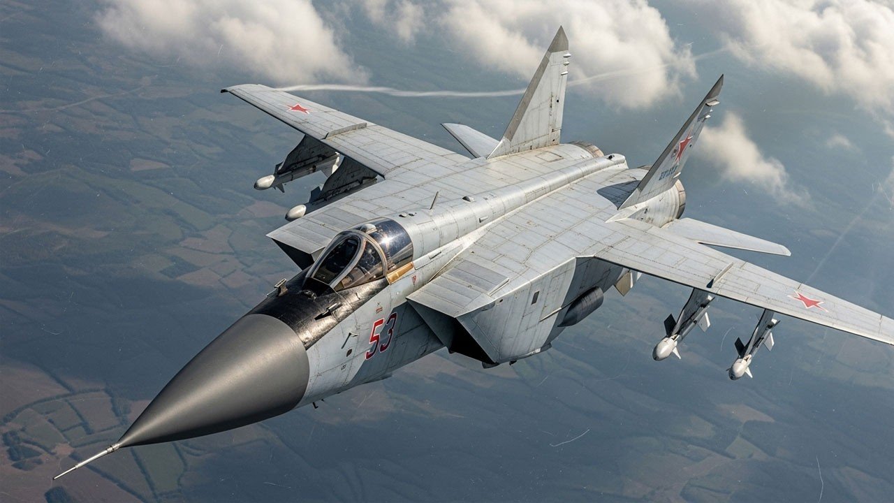 MiG 31 Foxhound: Terrifying Supersonic Power Crushing Ukraine's Air Defenses