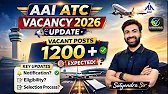 AAI ATC 2026 - “1200+ Posts Vacant – Massive Career Opportunity” #aaiatc2026 #aaiatc #careerwave