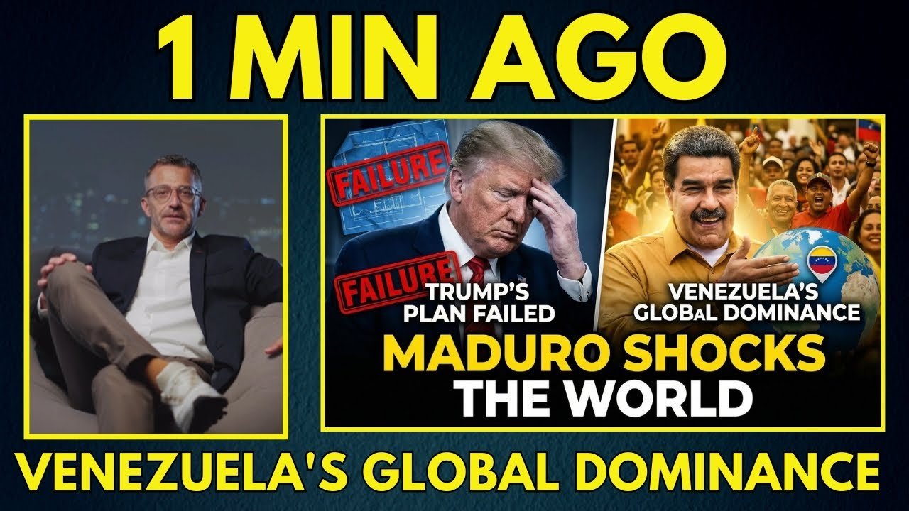 MADURO SHOCKS THE WORLD Trump's Plan Turns Into Venezuela's GLOBAL DOMINANCE